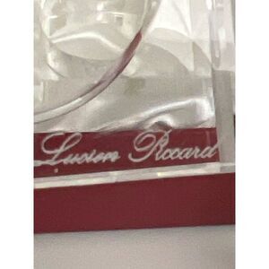 Lucien Piccaid 4 Set Crystal Napkin Ring